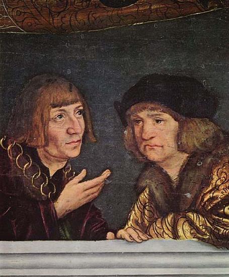 Lucas Cranach the Elder Torgauer Furstenaltar oil painting image